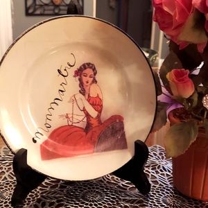 Roseanne  decorative plate